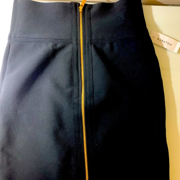 Babaton Skirt with Gold Zipper on the back - Picture 3 of 4